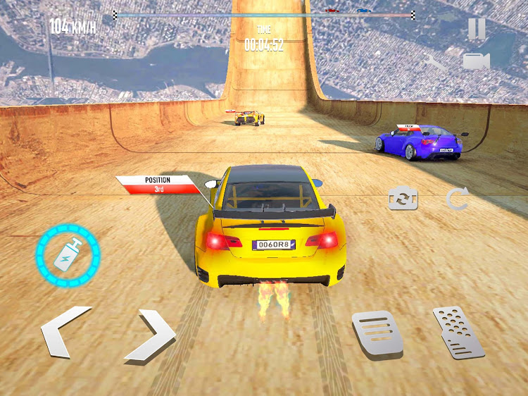 #7. Superhero Mega Ramp: Racing (Android) By: Supercode Games