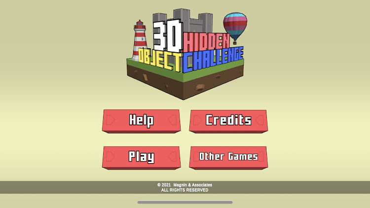 #9. 3D Hidden Object Challenge (Android) By: Magnin & Associates