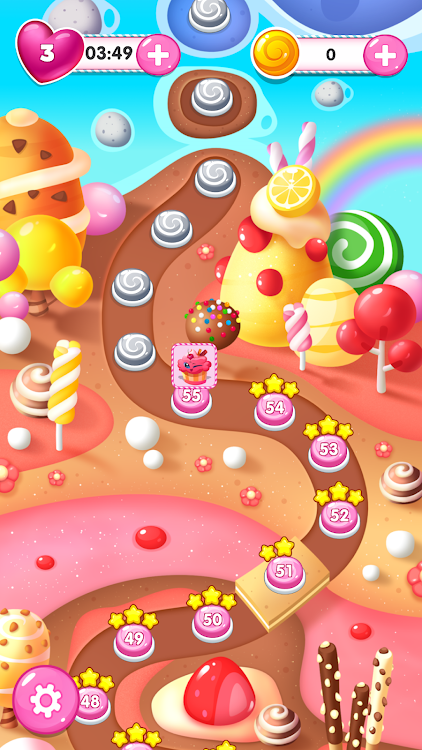 #2. Gelato Crunch : Match 3 Game (Android) By: Unicorn Game Studio