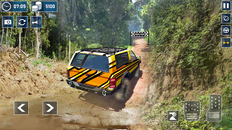 #5. 4x4 Offroad Jeep Games (Android) By: Universal Arts