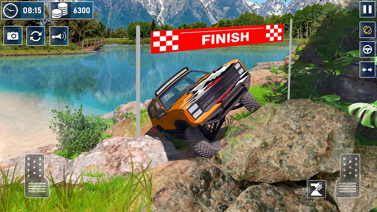 #6. 4x4 Offroad Jeep Games (Android) By: Universal Arts