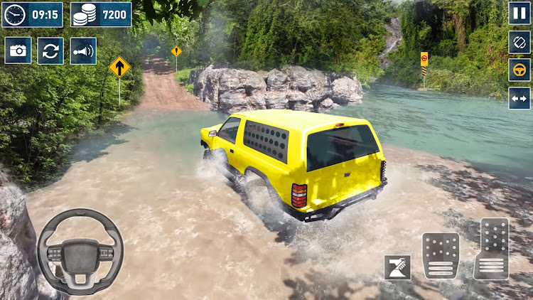 #7. 4x4 Offroad Jeep Games (Android) By: Universal Arts