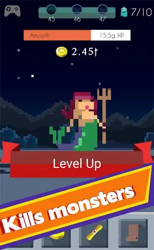 Pixel RPG Clicker Screenshot Image