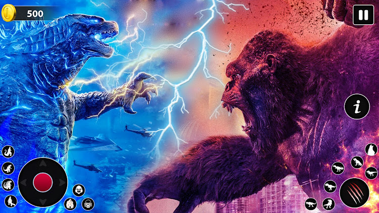 #9. Godzilla Vs King Kong Game (Android) By: Rahim gaming studio