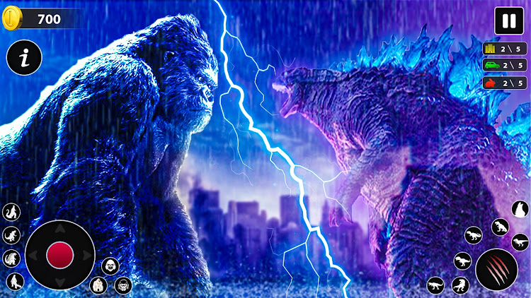 #10. Godzilla Vs King Kong Game (Android) By: Rahim gaming studio