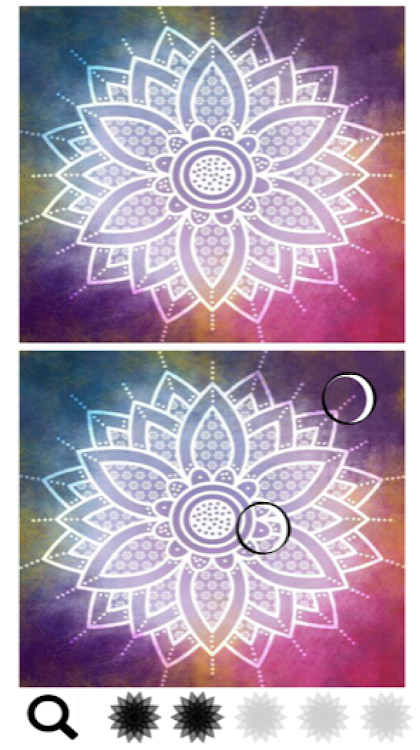 #3. Spot a Difference Mandalas (Android) By: LynnRossMGC