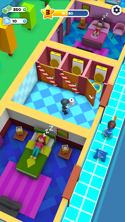 #7. Hotel Tycoon - My idle game 3D (Android) By: TnTn