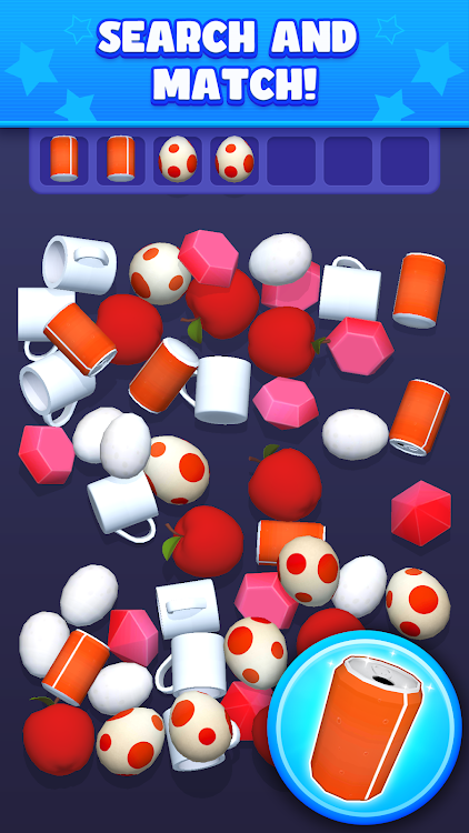 #4. Match Mania 3D - Triple Match (Android) By: Joygame Studio