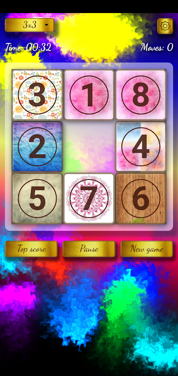 #2. 2345 Sliding (Android) By: Cube Apps Studio