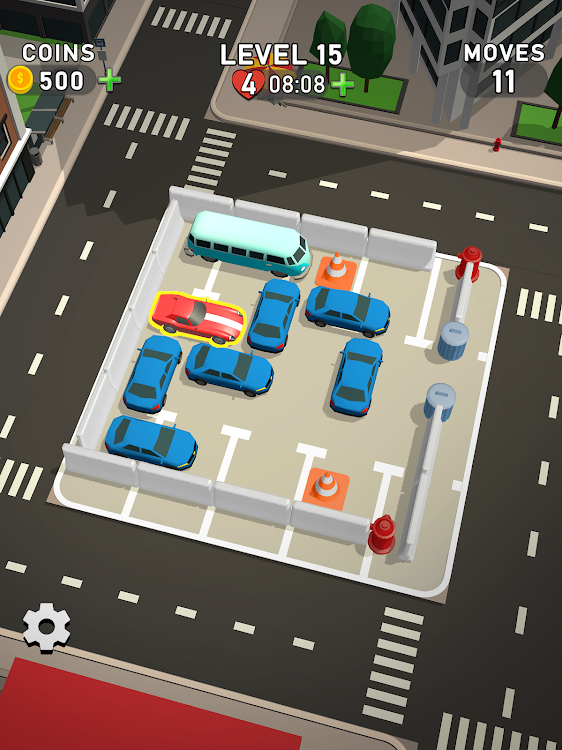 #6. Parking Games: Car Parking Jam (Android) By: Car Games Inc