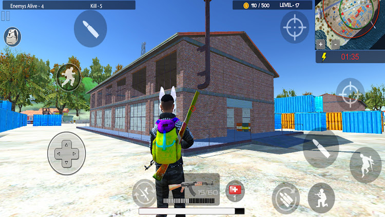 #10. Battleground Survival Shooter (Android) By: ProGames3D