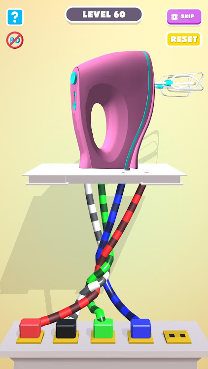 #4. Tangle 3D: Untie Master (Android) By: Unicorn Game Studio