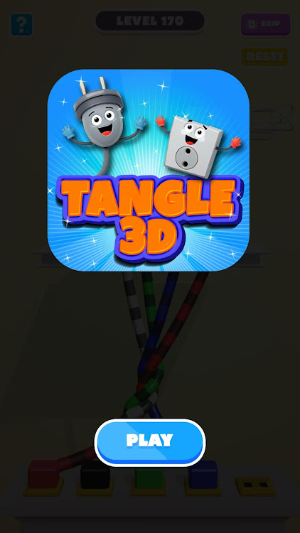 #8. Tangle 3D: Untie Master (Android) By: Unicorn Game Studio