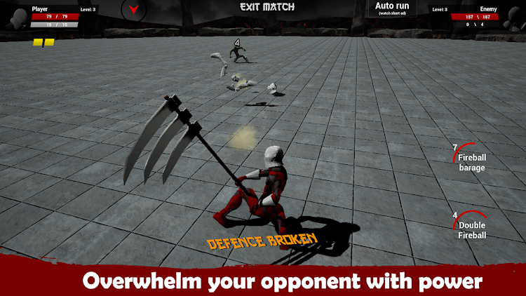 #8. Running blade: Action-level up (Android) By: Crow Games