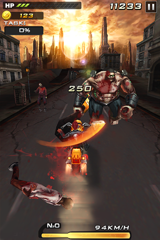 #5. Death Moto 2 : Zombile Killer (Android) By: Icloudzone Shooter GAMES