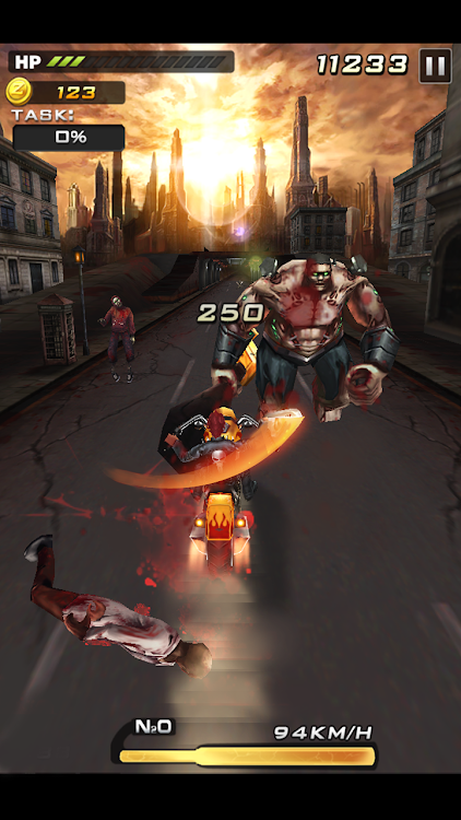 #10. Death Moto 2 : Zombile Killer (Android) By: Icloudzone Shooter GAMES