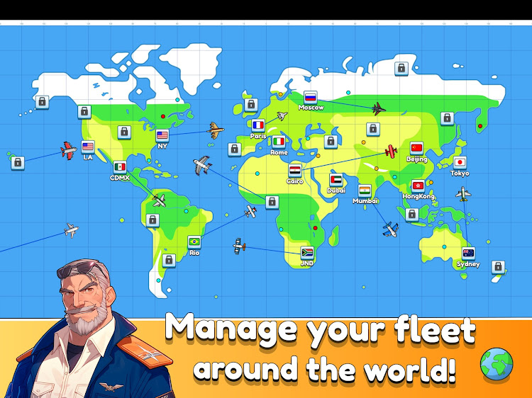 #10. Air Life: Aviation Tycoon (Android) By: Alphaquest Game Studio