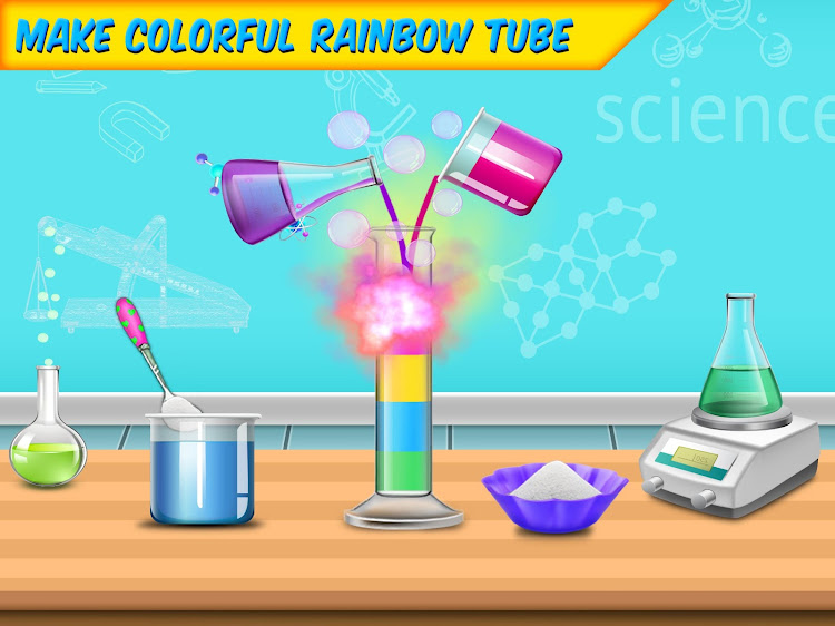 #3. School Science Experiment Lab (Android) By: Kids Games Factory