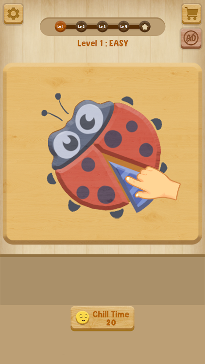 #8. Perfect Jigsaw : Wood Puzzle (Android) By: Moonlight Studio.