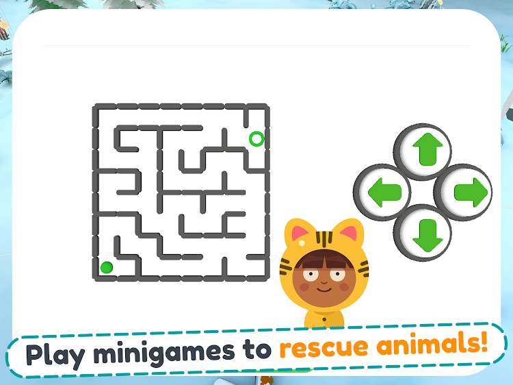 #7. Animals to the rescue and care (Android) By: Kikiri Company