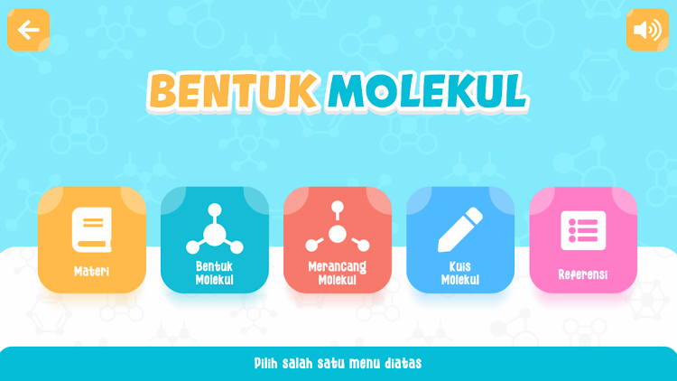 #10. Bentuk Molekul 3D Simulasi (Android) By: Qreatif