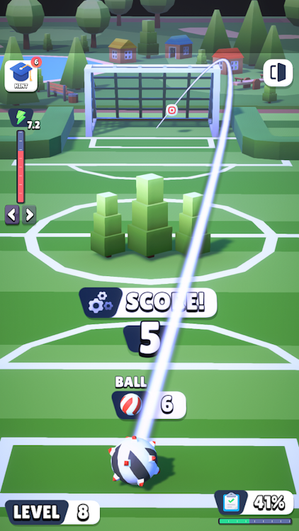 #2. Penalty Football Online (Android) By: OUTPLAY GAME STUDIO