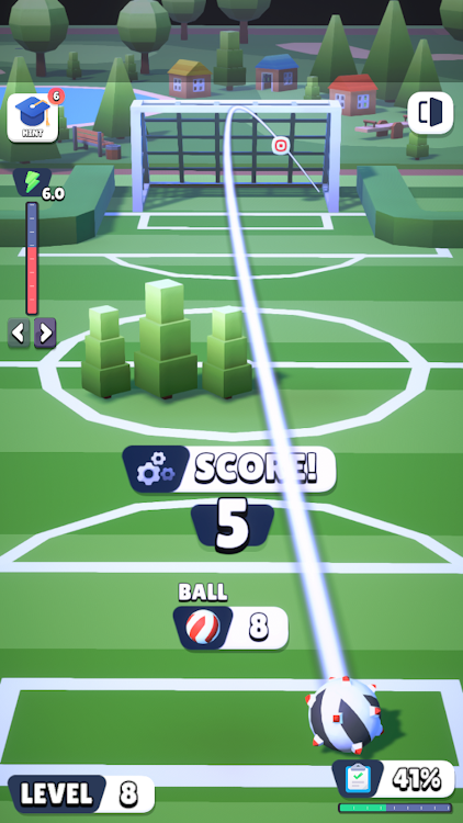 #3. Penalty Football Online (Android) By: OUTPLAY GAME STUDIO