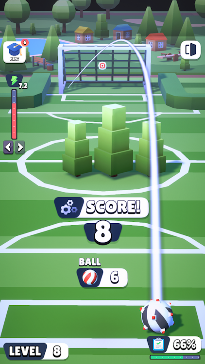 #4. Penalty Football Online (Android) By: OUTPLAY GAME STUDIO