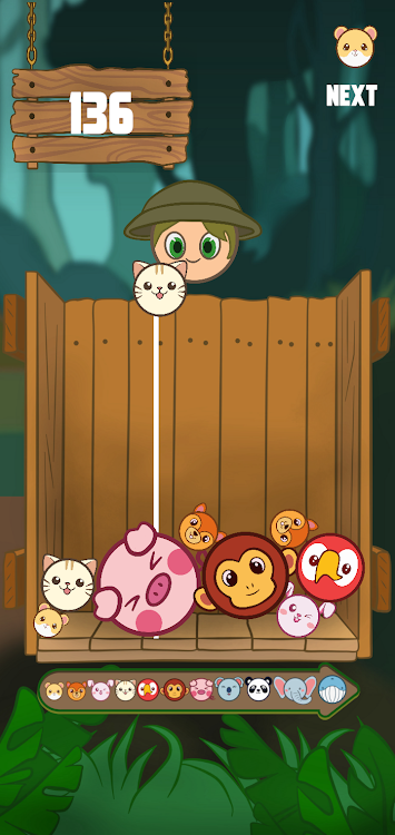 #2. Merge Forest - Cute Animals (Android) By: Los Jubilados