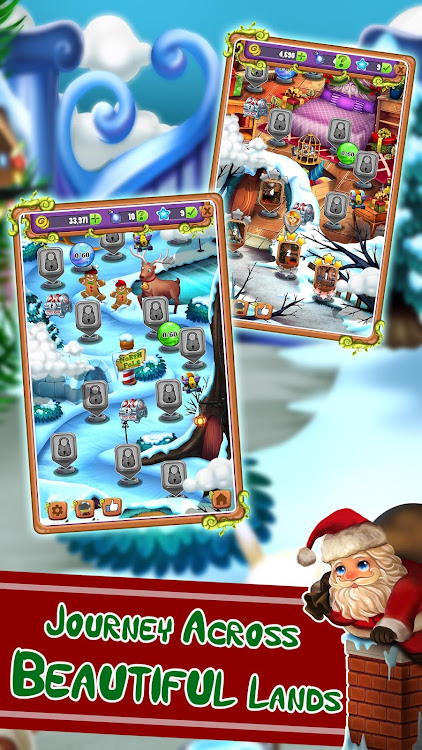 #6. Christmas Mahjong: Holiday Fun (Android) By: Beautiful Mahjong Games by Difference Games