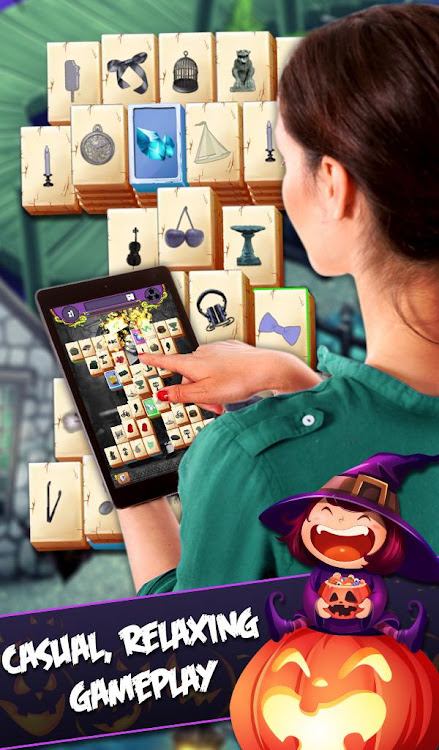 #7. Mahjong: Secret Mansion (Android) By: Beautiful Mahjong Games by Difference Games