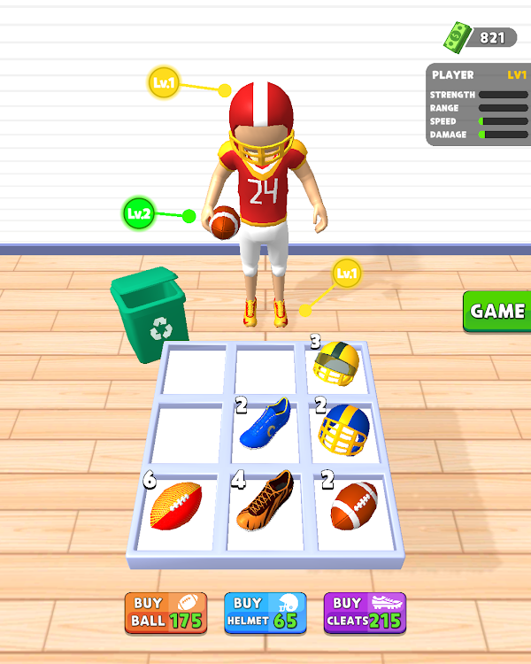 #2. Ball Passing Run (Android) By: Pick6