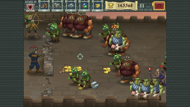 #4. Goblins at the Gates (Android) By: Creative Spark Studios