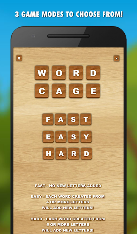 #6. Word Cage PRO (Android) By: LittleBigPlay - Word, Educational & Puzzle Games