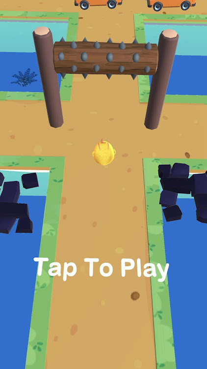 #6. Chicken Sprint Road Cross Game (Android) By: Joypad Unicorn Studio LTD