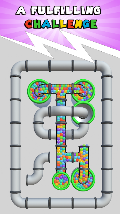 #5. Pipes and Balls (Android) By: MesibaGames