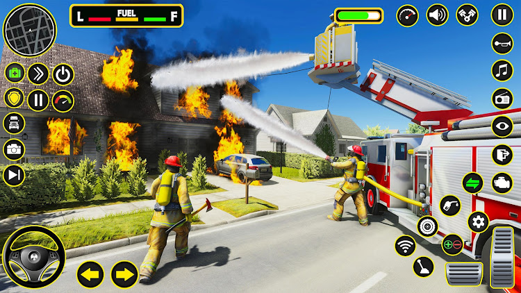 #3. Fire Truck Firefighter Rescue (Android) By: LoopStack Studio