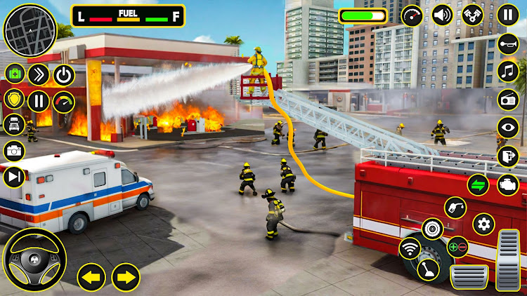 #4. Fire Truck Firefighter Rescue (Android) By: LoopStack Studio