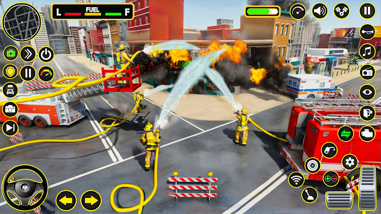 #6. Fire Truck Firefighter Rescue (Android) By: LoopStack Studio