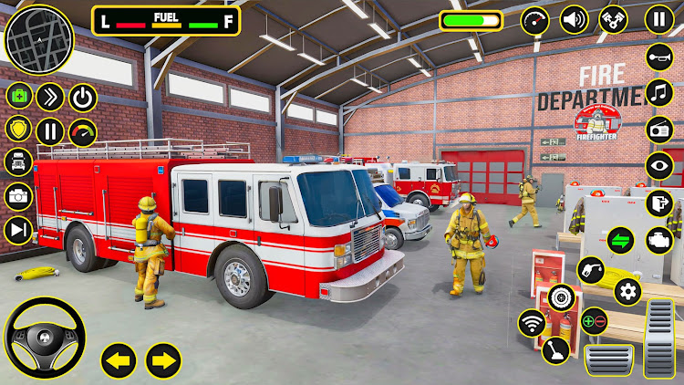 #7. Fire Truck Firefighter Rescue (Android) By: LoopStack Studio