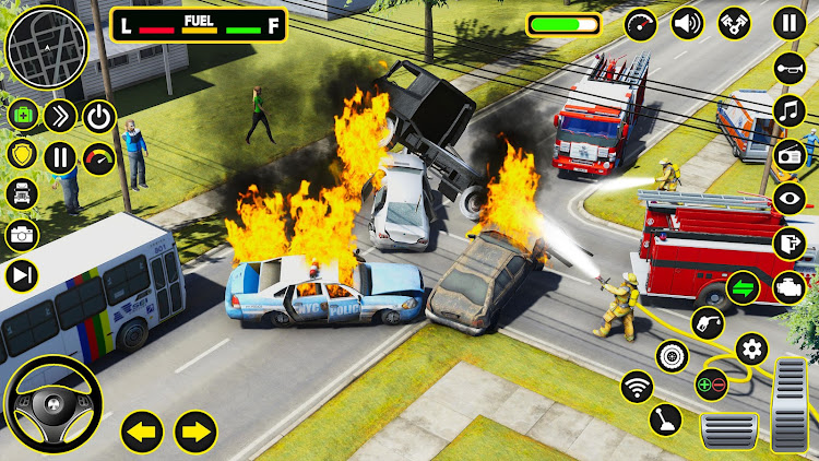 #9. Fire Truck Firefighter Rescue (Android) By: LoopStack Studio