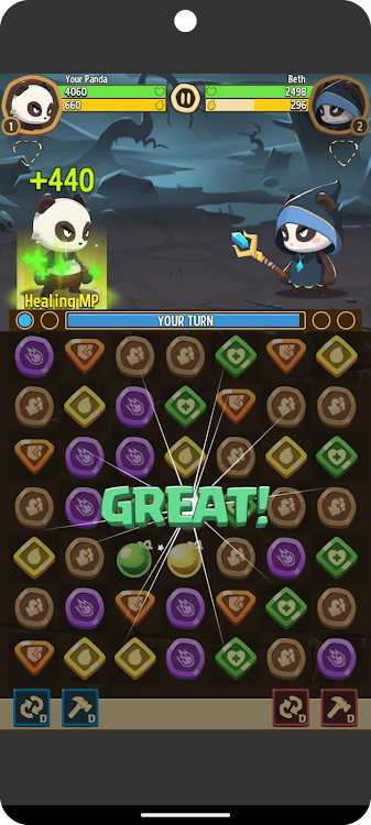 #9. Panda Battle Match (Android) By: Kevin Group