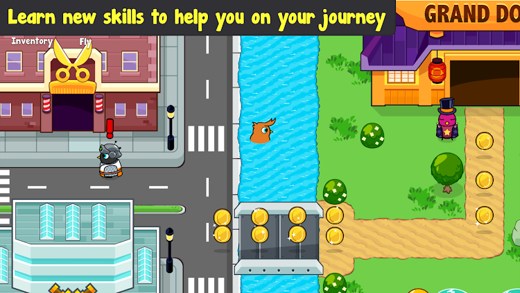 #7. Duck Life 7: Battle (Android) By: MAD.com