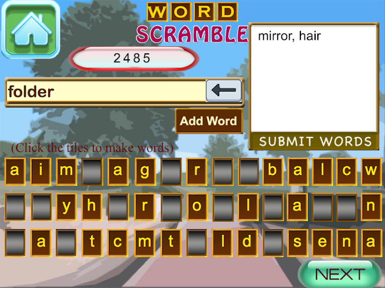 #4. Word Scramble Game - Puzzle & (Android) By: DigiGalaxy®