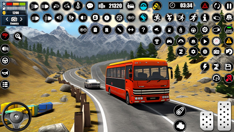 #2. Coach Bus Driving - Bus Games (Android) By: TW Games Studios