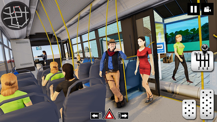 #8. Coach Bus Driving - Bus Games (Android) By: TW Games Studios