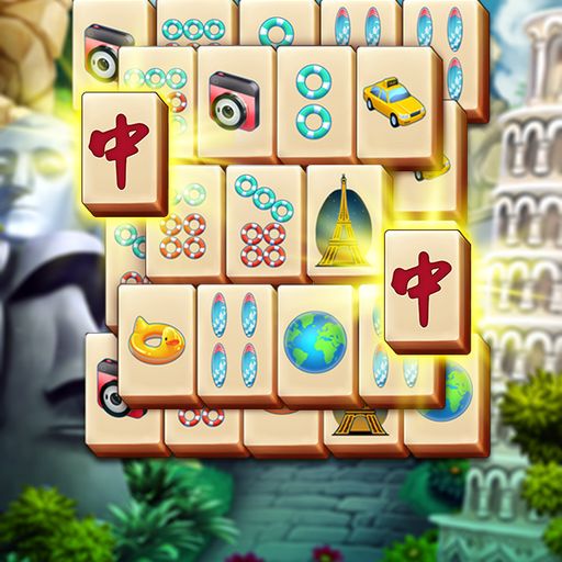 #5. Mahjong World Adventure (Android) By: Beautiful Mahjong Games by Difference Games