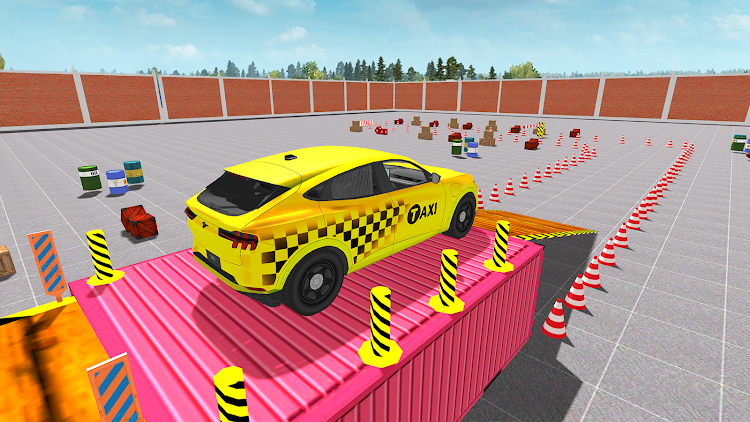 #2. Taxi Parking Game Taxi Game (Android) By: Simiyu