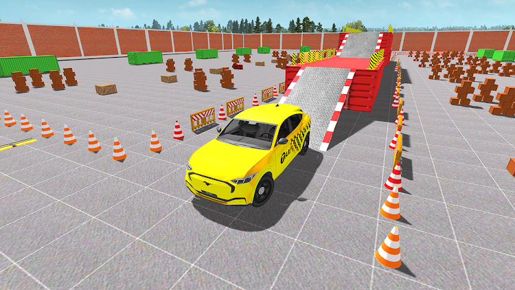 #3. Taxi Parking Game Taxi Game (Android) By: Simiyu