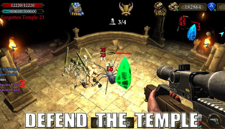 #6. Dungeon Shooter : Dark Temple (Android) By: IMCrazy